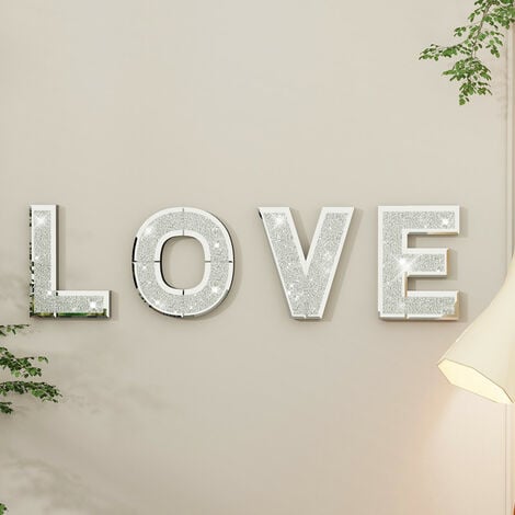 Scritta LOVE da appoggio: Scritta LOVE Decorative da parete