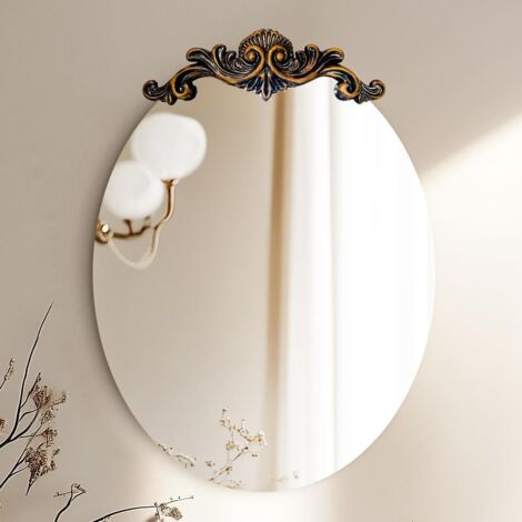 SPECCHI DA PARETE Specchio Cosmetico Doppio Laterale Forma Di Cuore EUR 14,35 - FR