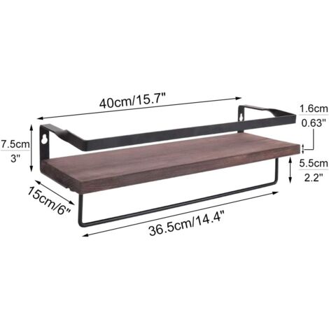 KIT STAFFE MENSOLE galleggianti angolari codice accessori mensola galleggiante EUR 11,30