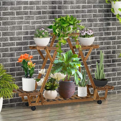 Scaffale portafiori 6 ripiani porta vasi piante interno indoor portavasi  fiori