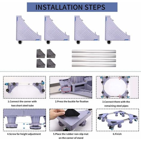 Tavolo Regolabile Per Camper - Tavolo Telescopico Con Base Ad Alta Stabilit&agrave;