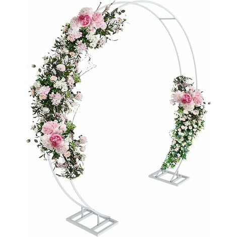 5 Pezzi Arco per Matrimonio in Metallo Geometrico Stile Arco di Nozze per  fiori Arco Palloncino