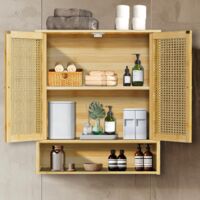 Mobiletto Bagno Armadietto Salvaspazio Bianco Con Anta E Scaffale Ca. 30x95x30cm | Leroy Merlin