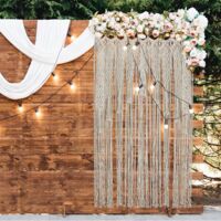 Tenda Macrame Boho Chic, Tende Macrame a Pacchetto Decorazioni Parete Arazzo  Ghirlanda Boemia Tende Macramè per