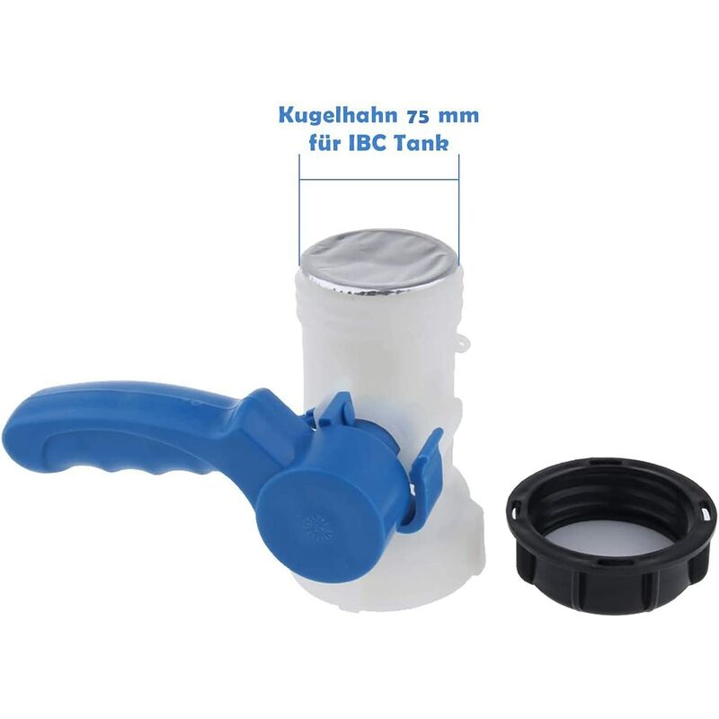 contenedor Grifo de desagüe bidón CABINA HOME IBC Adaptador Universal para depósito de Agua 