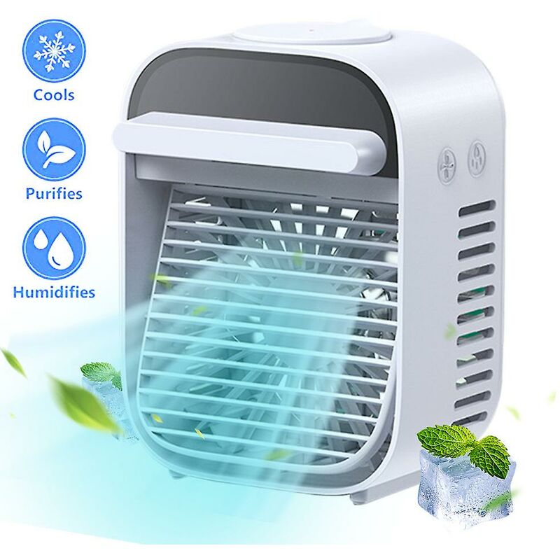 Mini ventilador de refrigeración de la purificación y de la humidificación del aire del refrigerador de aire del Usb