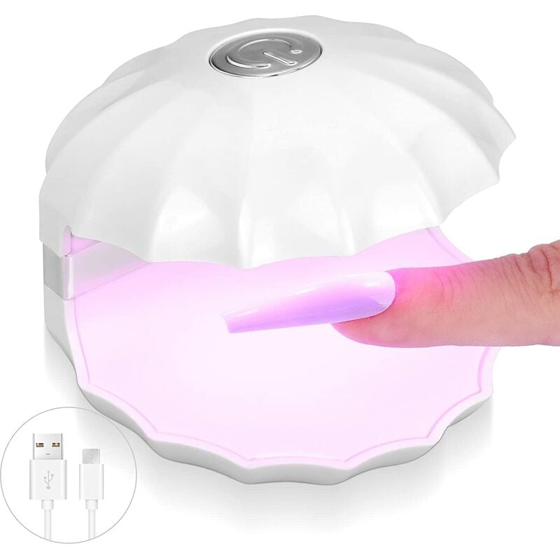 Mini lámpara LED para uñas de 18W, secador de uñas rápido USB portátil, luz LED U V para uñas, uñas de Gel, extensión de uñas, manicura de viaje, bricolaje para el hogar