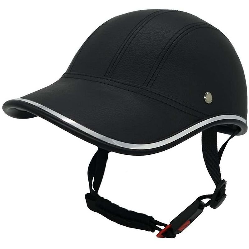 Casco De Bicicleta Para Adultos Ciclismo Casco De Béisbol - Estilo Urbano Seguro Casco De Ciclismo Adulto Ajustable Mountain Road Mtb Hombres Mujeres Negro