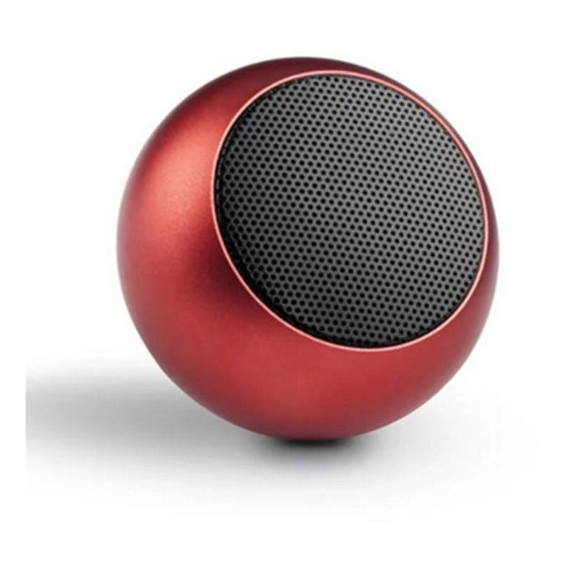 Altavoz bluetooth portátil dorado mini altavoz deportivo máquina de doble cadena resistente al agua y al polvo pequeño pero potente rojo