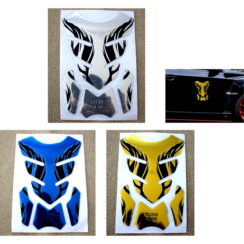 3 pegatinas para coche, pegatinas decorativas de llama 3D, pegatinas de vinilo tipo dibujos animados para coche, pegatinas para parachoques de coche.B