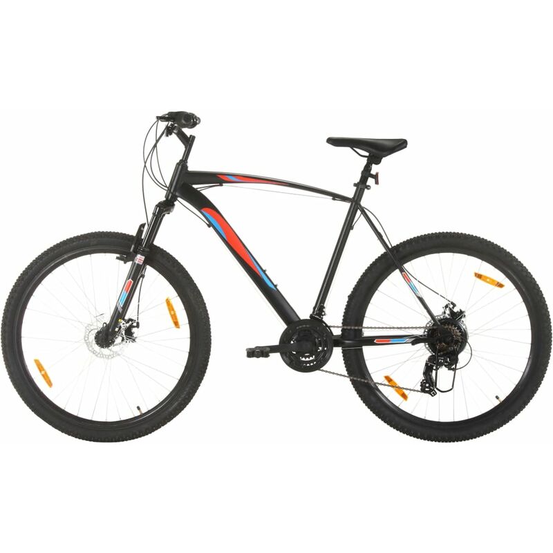 Bicicleta montaña 21 velocidades 29 pulgadas rueda 53 cm negro