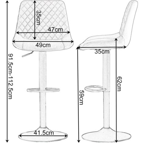 AINPECCA Velvet Orange Bar Stools Set of 3 Modern Swivel Height Adjustable Barstools with Black Metal, Armless Large Padded Cushion Breakfast Counter Chairs for Kitchen Island, Pub, Restaurant, Café