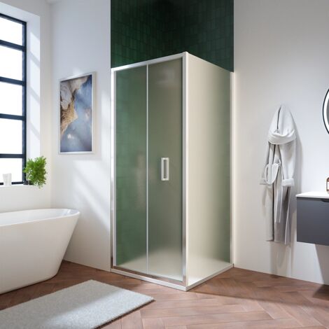 Box Doccia Apulia 90 Cm - Vetro Temperato 6mm Con Design Moderno