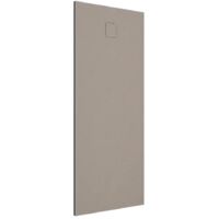 Piatto Doccia Rettangolare 90x170 cm in SMC Colore Marrone Effetto Pietra Tagliabile e Antiscivolo Altezza 2,6cm Mod. Samos