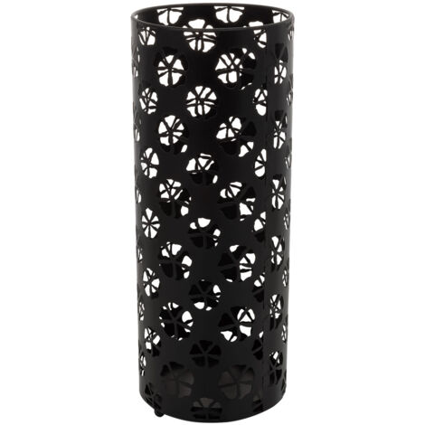 Paragüero redondo de metal negro d20x50 (1/5)