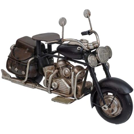 Moto de metal negra 18.5x8x10.5 (1/5)