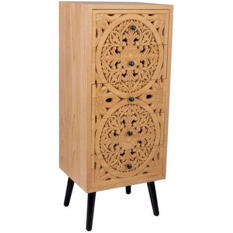 Sinfonier de madera marrón 45x35x10