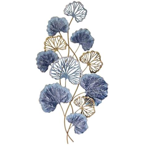 Mural decorativo de pared de metal 62,9x120,0x7,0 (1/5)