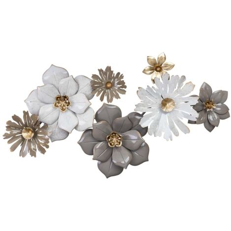 Mural decorativo de pared de metal 91,4x48,9x7,0 (1/5)