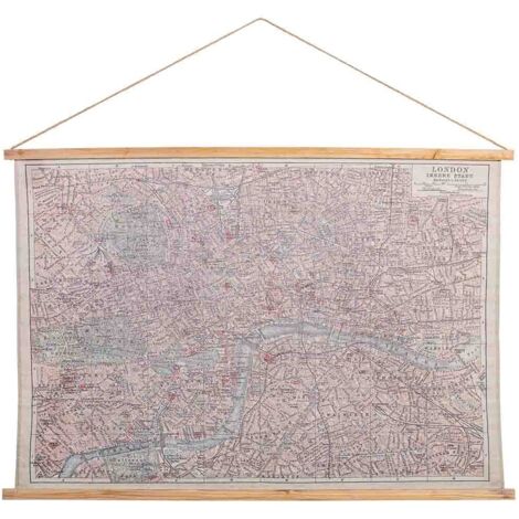 Lienzo pergamino de tela impresa 125x86x1,7h cm (1/5)