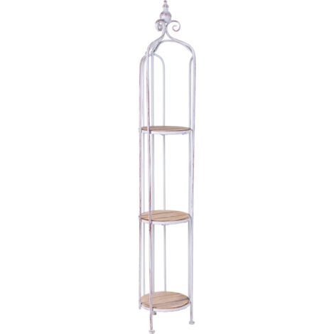 Estanteria expositor gris 22x22x124 (1/5)