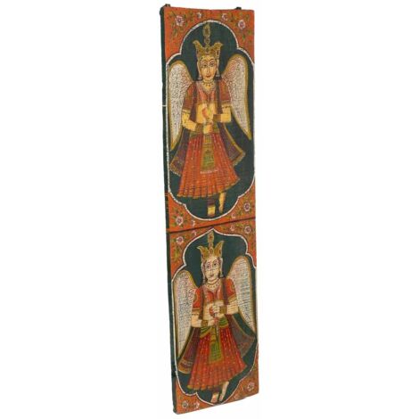 Panel decorativo de madera multicolor, 56x3x174h cm (1/5)