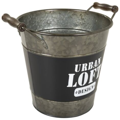 Cubo cubitera de metal plateado d23/25x23/28 (1/3)