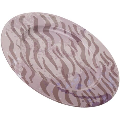 Plato de metal morado d33x1,5 (1/4)