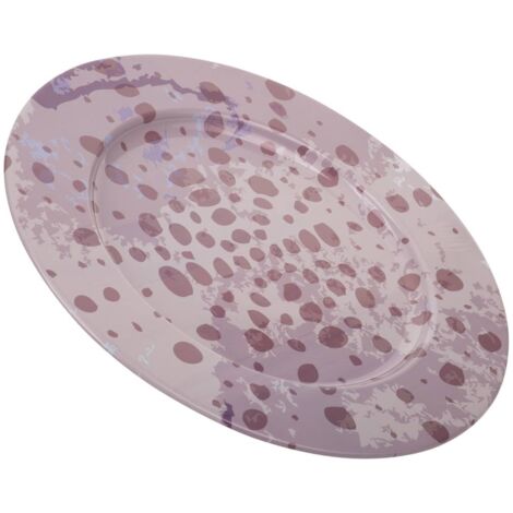Plato de metal morado d33x1,5 (1/4)