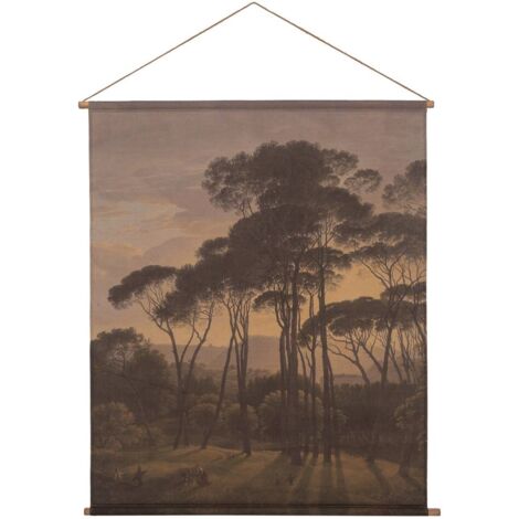 Lienzo pergamino de lino impreso 124x145x2,5 (1/4)