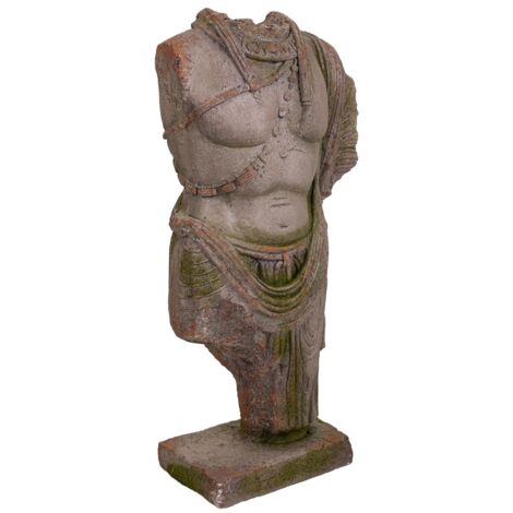 Busto decorativa de magnesio 38x22x76