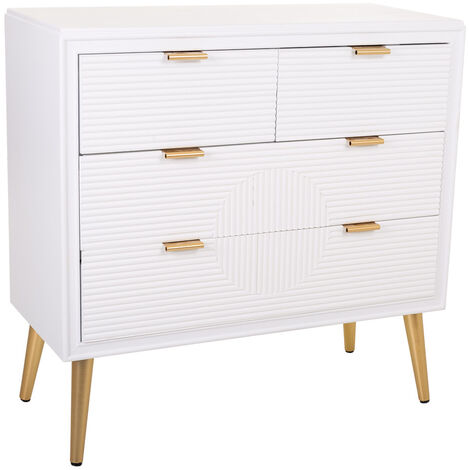 Comoda Blanca 80x37x78h cm