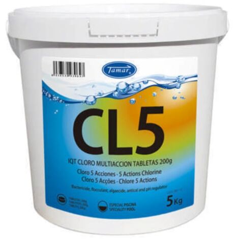Tamar Chlor 5 Actions Tabletten 200 g 5 kg Slow Action 1205100050