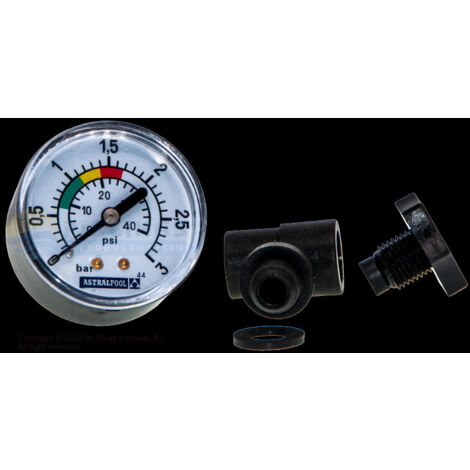 Komplettes Manometer für AstralPool Filter AstralPool