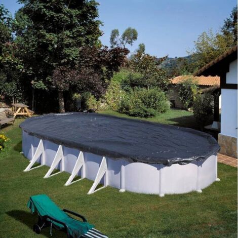 Winter schwimmbad abdeckung 680x460 cm model CIPROV61 von GRE