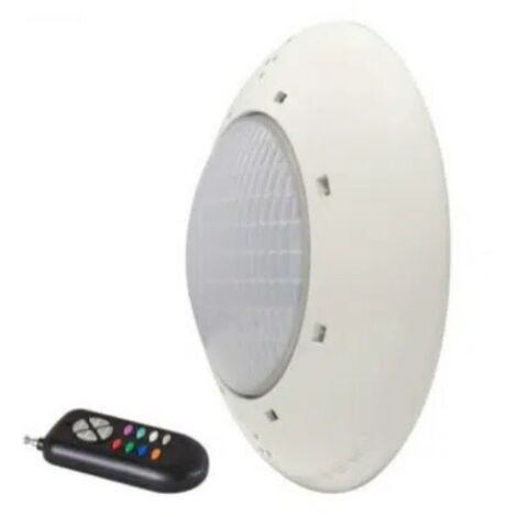 Astralpool – Projecteur plat à LED 12VAC 900lm RGB – Éclairage sous-marin avec télécommande – Scénarios d'éclairage variés – Efficacité énergétique améliorée