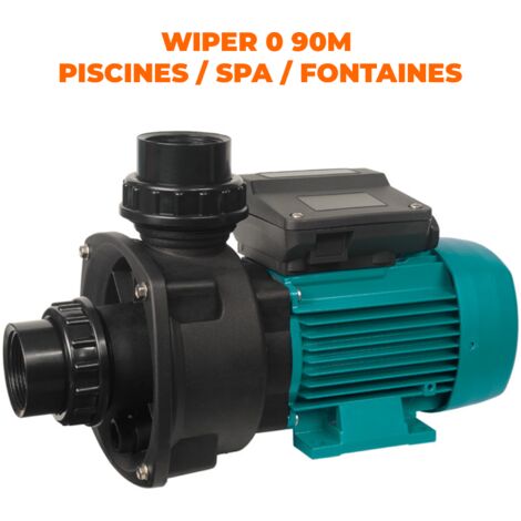 Espa – Pompe centrifuge Wiper 90 1 CV – 230 V monofasique – Débit max 10 m³/h – Protection IP55 – Pour filtration piscine et spa (1/5)