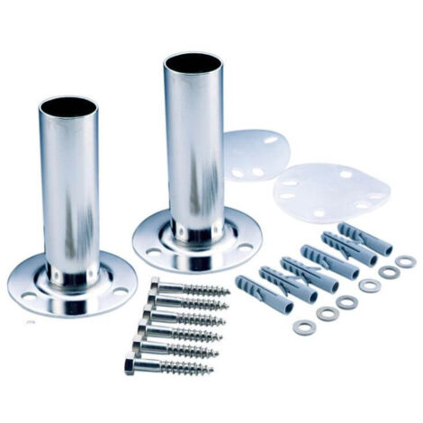 Supports d'échelle sur platine, acier inox AISI-316