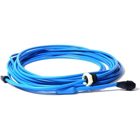 Maytronics Dolphin – Câble flottant 15 m pour robots Dolphin – Câble à 2 fils – Connecteur moteur – Système anti-torsion
