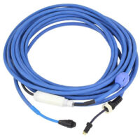 Maytronics Dolphin – Câble flottant 18 m avec système anti-torsion Swivel – 3 fils pour robots Dolphin – Compatible avec modèles à filtre plein