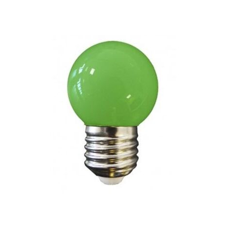 AMPOULE COULEUR LED VERT E27
