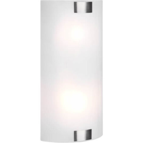 TRIO, Applique, Pura2xE27, max.25,0 WVerre, Blanc, Corps: Métal, Nickel matL: (1/3)