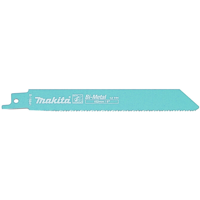 Makita P-47092 5 Lame Seghetto Alternativo HCS/CV 205 Mm | Per Legno E Cartongesso | Taglio Rapido, 6 Denti Per Pollice