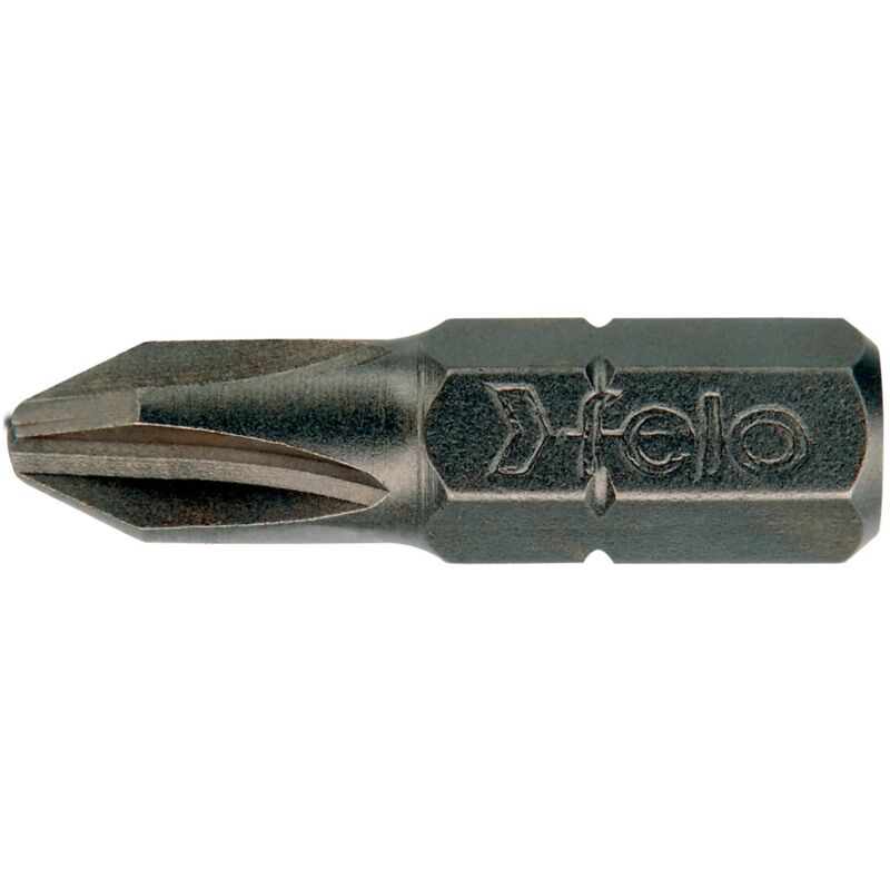 Felo Punta A Croce Per Cacciavite Industry PH1 C6.3x25 Mm 100 Unita