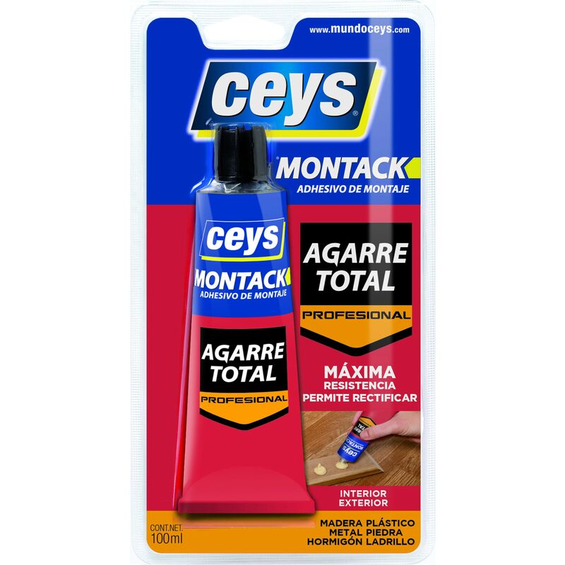 Adhesivo montaje CEYS Montack Express, 100gr