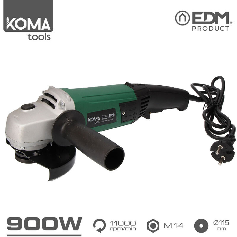 KOMA TOOLS 08702 AMOLADORA - 900W - EDM