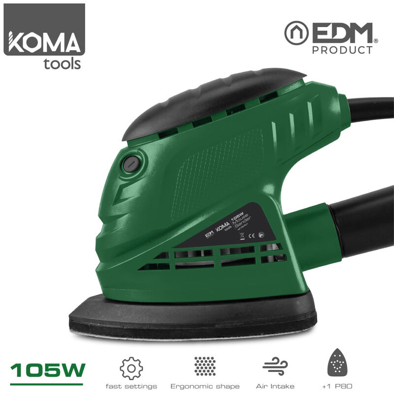 KOMA TOOLS 08707 LIJADORA TIPO MOUSE 105W KOMA TOOLS EDM