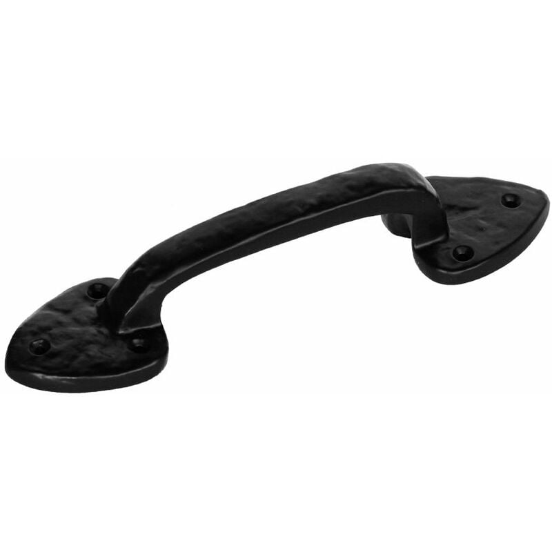 E3/85557 TIRADOR PUERTA STANDARD 210MM FORJA NEGRO