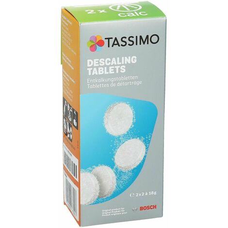 Pastillas descalcificadoras BOSCH TCZ6004 4 pastillas