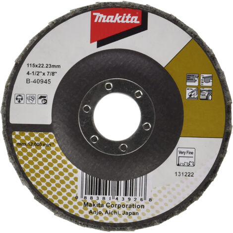 MAKITA B-40945 DISCO DE LÁMINAS DE VELLÓN SÚPER FINO 115MM